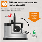 Affûteur de Couteaux Haute Précision : Préservez vos Lames à Vie (+ Ebook Inclus)