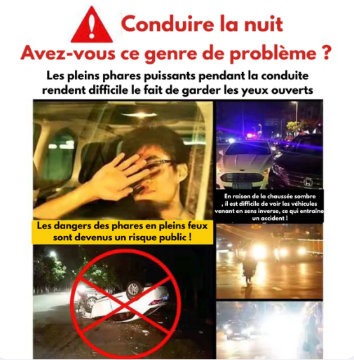 LUNETTE DE CONDUITE ANTI-EBLOUISSEMENT HD VISION