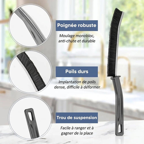 Brosses de nettoyage pour les endroits difficiles d’accès