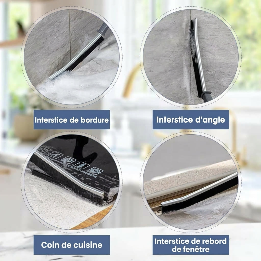 Brosses de nettoyage pour les endroits difficiles d’accès