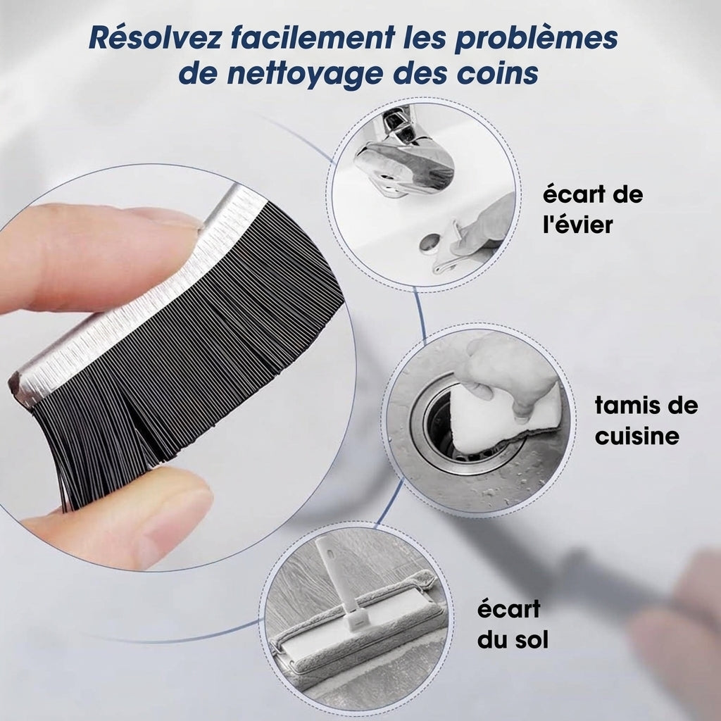 Brosses de nettoyage pour les endroits difficiles d’accès