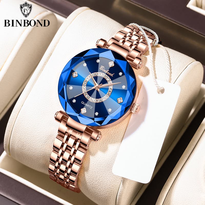 Élégance Royale™  –  Montre Femme Luxe Cristal