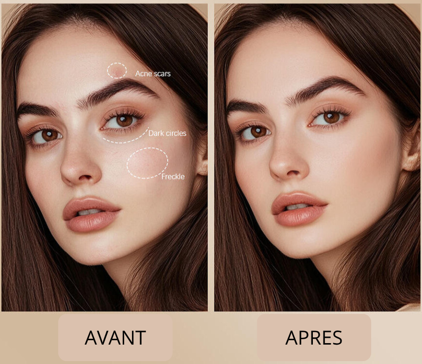Fond de Teint LAKERAIN pour une peau IMPECCABLE