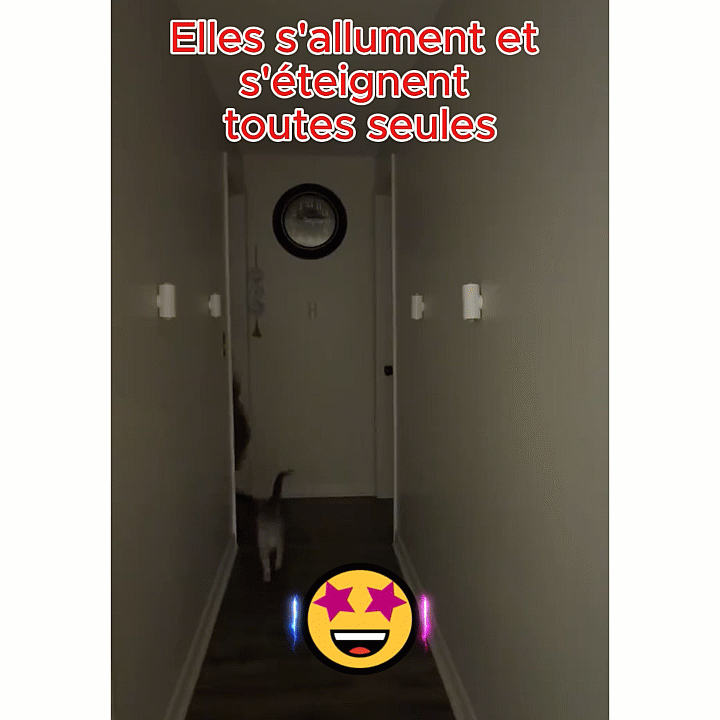 LumaSense — L’applique murale intelligente qui transforme l’ambiance de ta pièce